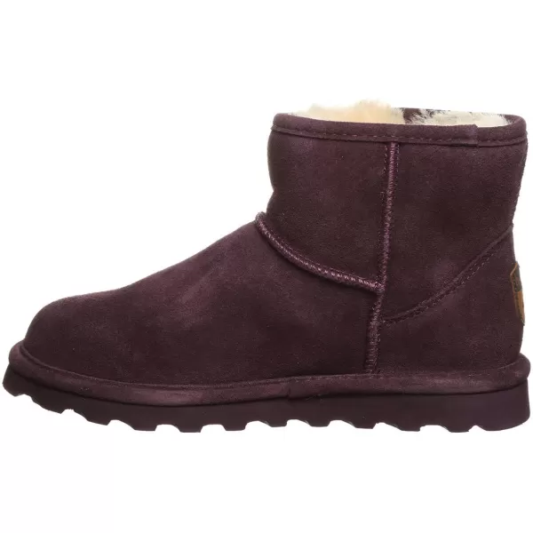 imageBEARPAW Womens Alyssa Multiple Colors  Womens Ankle Boot  Womens Slip On Boot  Comfortable Winter BootLarkspur