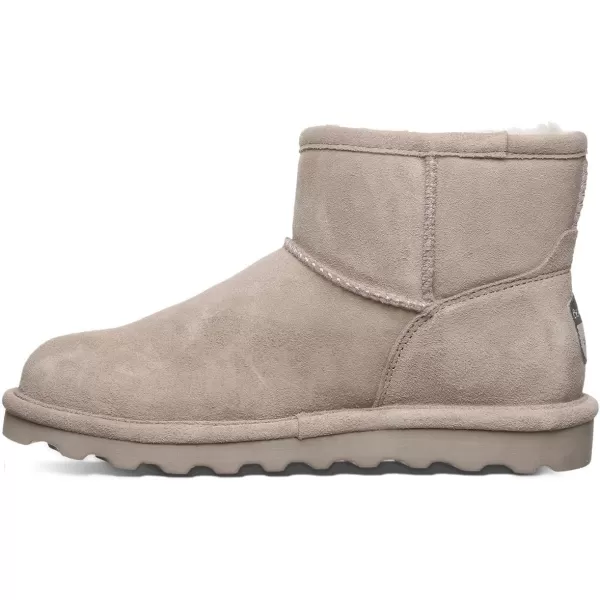imageBEARPAW Womens Alyssa Multiple Colors  Womens Ankle Boot  Womens Slip On Boot  Comfortable Winter BootMushroom