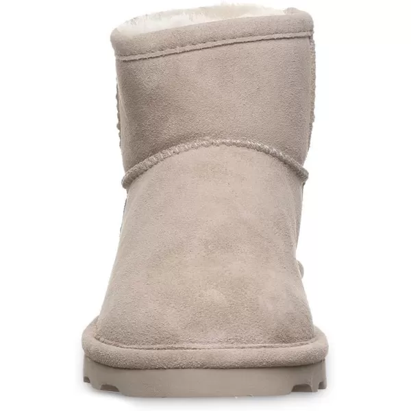 imageBEARPAW Womens Alyssa Multiple Colors  Womens Ankle Boot  Womens Slip On Boot  Comfortable Winter BootMushroom