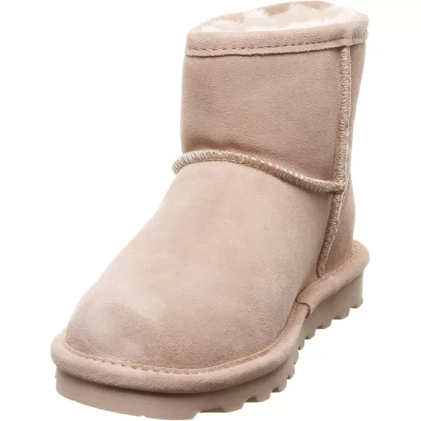 imageBEARPAW Womens Alyssa Multiple Colors  Womens Ankle Boot  Womens Slip On Boot  Comfortable Winter BootPurple Blush 647 Blush 647