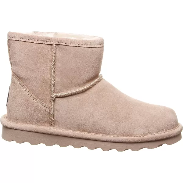 imageBEARPAW Womens Alyssa Multiple Colors  Womens Ankle Boot  Womens Slip On Boot  Comfortable Winter BootPurple Blush 647 Blush 647