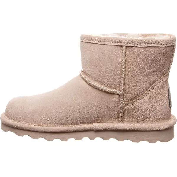 imageBEARPAW Womens Alyssa Multiple Colors  Womens Ankle Boot  Womens Slip On Boot  Comfortable Winter BootPurple Blush 647 Blush 647