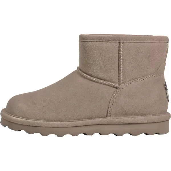 imageBEARPAW Womens Alyssa Multiple Colors  Womens Ankle Boot  Womens Slip On Boot  Comfortable Winter BootStone