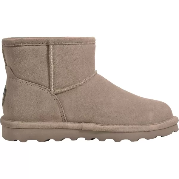 imageBEARPAW Womens Alyssa Multiple Colors  Womens Ankle Boot  Womens Slip On Boot  Comfortable Winter BootStone