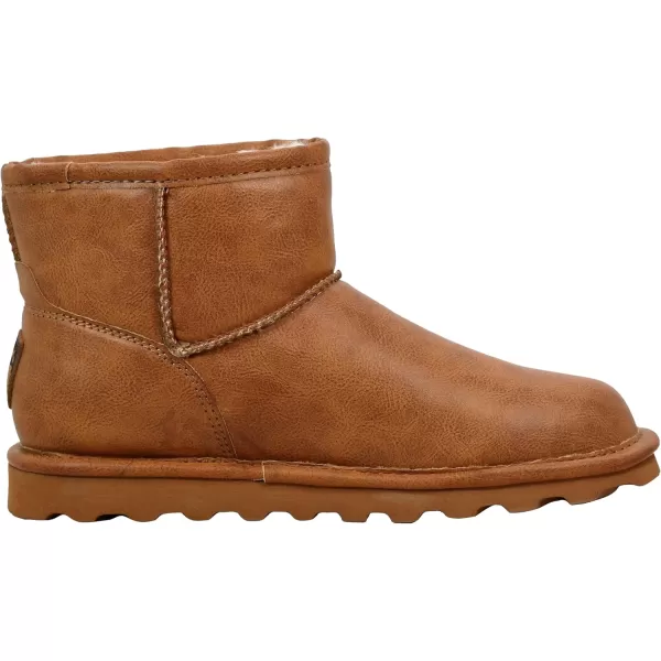 imageBEARPAW Womens Alyssa Multiple Colors  Womens Ankle Boot  Womens Slip On Boot  Comfortable Winter BootTan Smooth