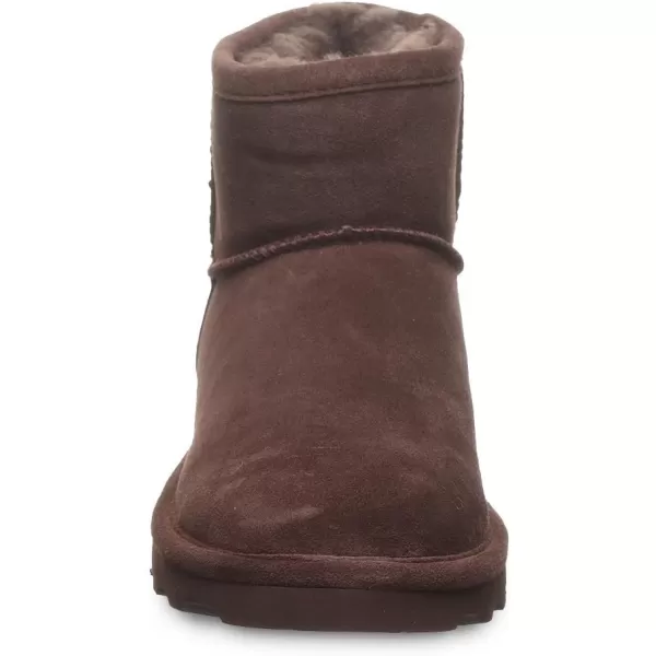 imageBEARPAW Womens Alyssa Multiple Colors  Womens Ankle Boot  Womens Slip On Boot  Comfortable Winter BootWalnut