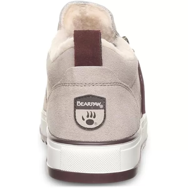 imageBEARPAW Womens Amanza Bootie  Womens Bootie Classic Suede with Zipper  Womens Shoes  Comfortable Winter Boot  Multiple Colors ampamp SizesMushroom