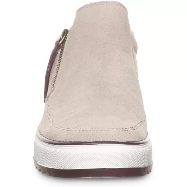 imageBEARPAW Womens Amanza Bootie  Womens Bootie Classic Suede with Zipper  Womens Shoes  Comfortable Winter Boot  Multiple Colors ampamp SizesMushroom