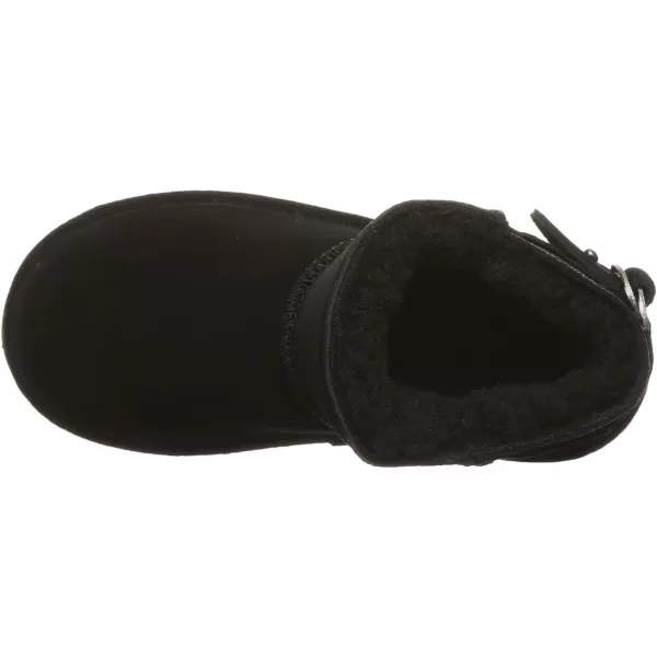 imageBEARPAW Womens Betty Multiple Colors  Womens Ankle Bootie  Womens Slip On Boot  Comfortable Winter BootBlack Caviar