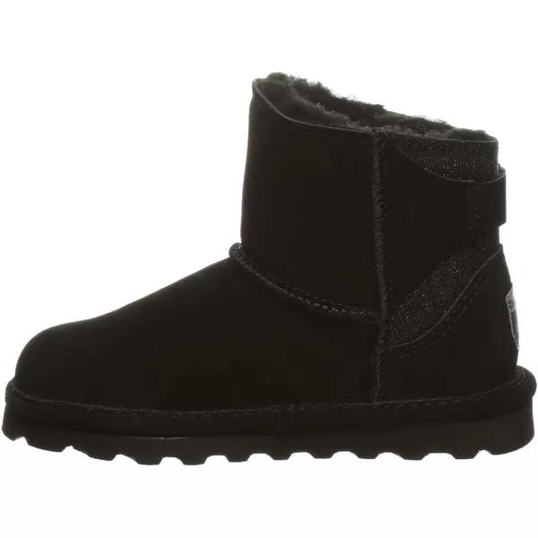 imageBEARPAW Womens Betty Multiple Colors  Womens Ankle Bootie  Womens Slip On Boot  Comfortable Winter BootBlack Caviar