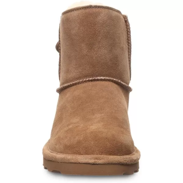 imageBEARPAW Womens Betty Multiple Colors  Womens Ankle Bootie  Womens Slip On Boot  Comfortable Winter BootHickory Caviar