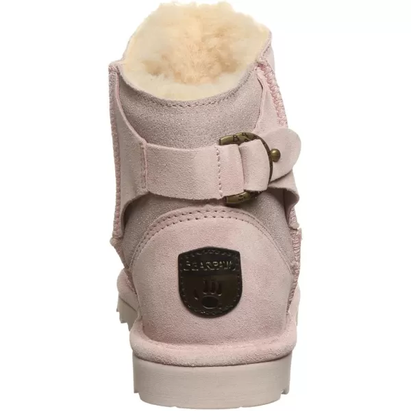 imageBEARPAW Womens Betty Multiple Colors  Womens Ankle Bootie  Womens Slip On Boot  Comfortable Winter BootPink Caviar