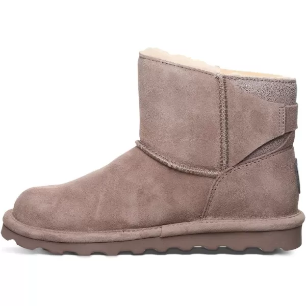 imageBEARPAW Womens Betty Multiple Colors  Womens Ankle Bootie  Womens Slip On Boot  Comfortable Winter BootTaupe Caviar