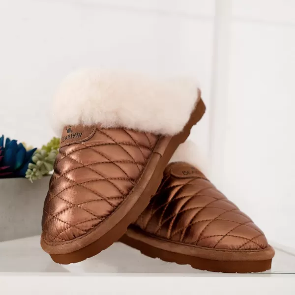 imageBEARPAW Womens Effie Multiple Colors  Womens Slipper  Womens Shoe  Comfortable ampamp LightweightBronze