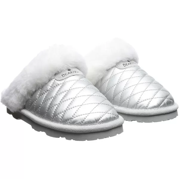 imageBEARPAW Womens Effie Multiple Colors  Womens Slipper  Womens Shoe  Comfortable ampamp LightweightSilver