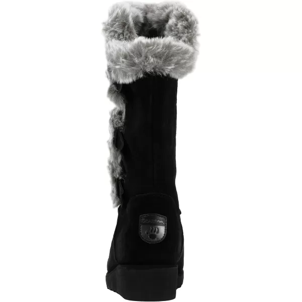 imageBEARPAW Womens Genevieve Multiple Colors  Womens Boot Classic Suede  Womens Slip On Boot  Comfortable Winter BootBlackGrey