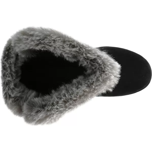 imageBEARPAW Womens Genevieve Multiple Colors  Womens Boot Classic Suede  Womens Slip On Boot  Comfortable Winter BootBlackGrey