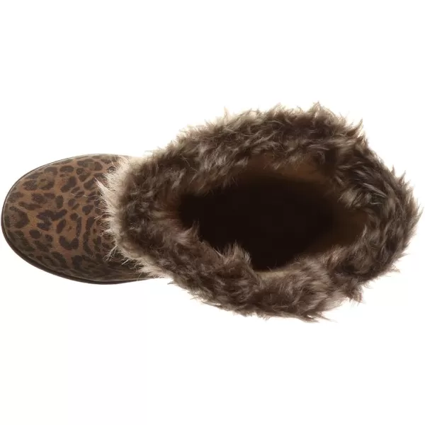 imageBEARPAW Womens Genevieve Multiple Colors  Womens Boot Classic Suede  Womens Slip On Boot  Comfortable Winter BootLeopard