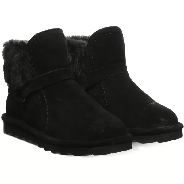 imageBEARPAW Womens Konnie Multiple Colors  Womens Classic Boot  Womens Pull On Boot  Comfortable Winter BootBlack