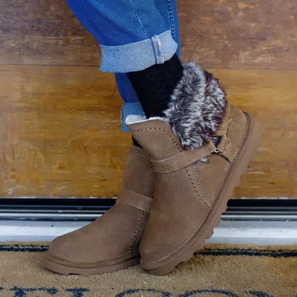 imageBEARPAW Womens Konnie Multiple Colors  Womens Classic Boot  Womens Pull On Boot  Comfortable Winter BootHickory