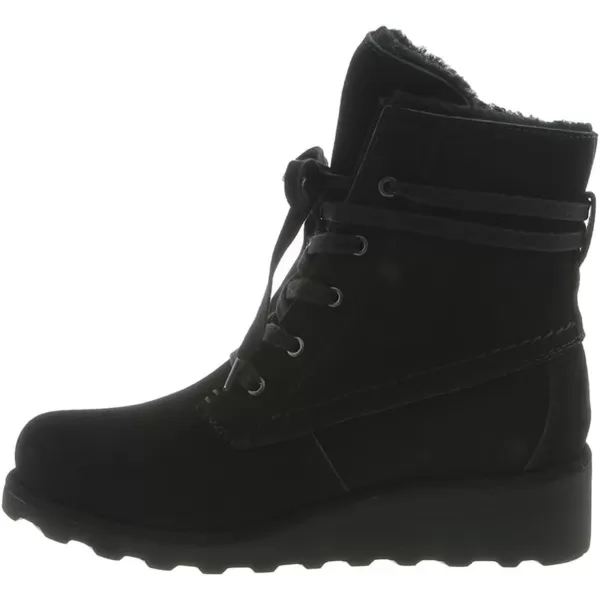 imageBEARPAW Womens Krista Multiple Colors  Womens Boot Classic Suede  Womens Slip On Boot  Comfortable Winter BootBlack