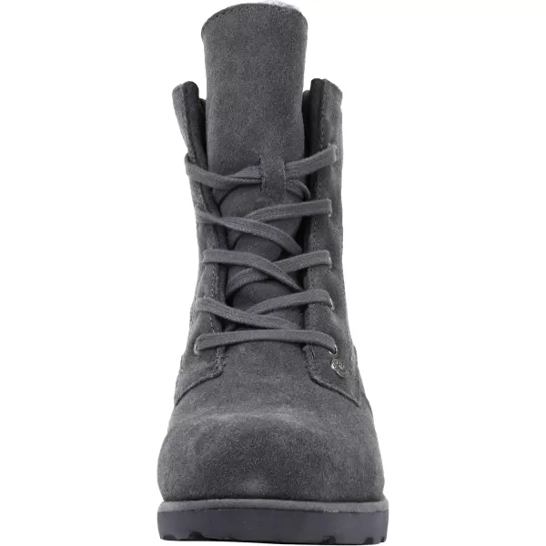 imageBEARPAW Womens Krista Multiple Colors  Womens Boot Classic Suede  Womens Slip On Boot  Comfortable Winter BootCharcoal