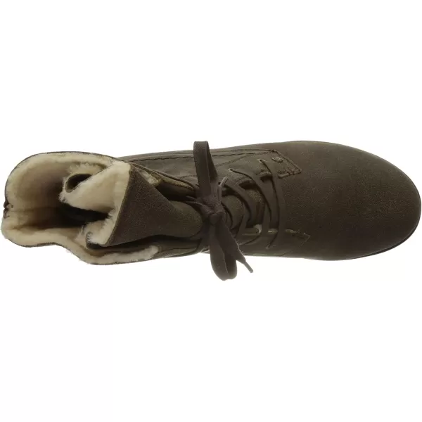 imageBEARPAW Womens Krista Multiple Colors  Womens Boot Classic Suede  Womens Slip On Boot  Comfortable Winter BootChesnut