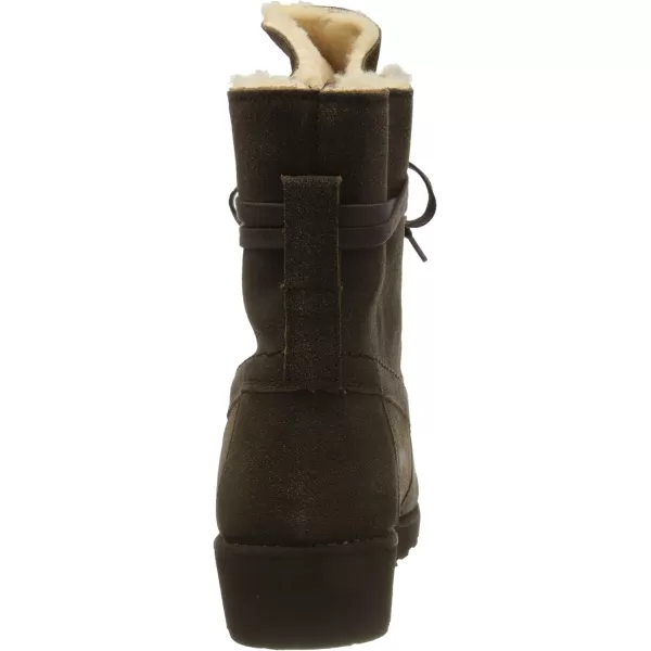 imageBEARPAW Womens Krista Multiple Colors  Womens Boot Classic Suede  Womens Slip On Boot  Comfortable Winter BootChesnut