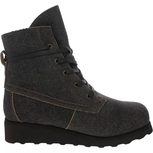 imageBEARPAW Womens Krista Multiple Colors  Womens Boot Classic Suede  Womens Slip On Boot  Comfortable Winter BootChestnut Distressed