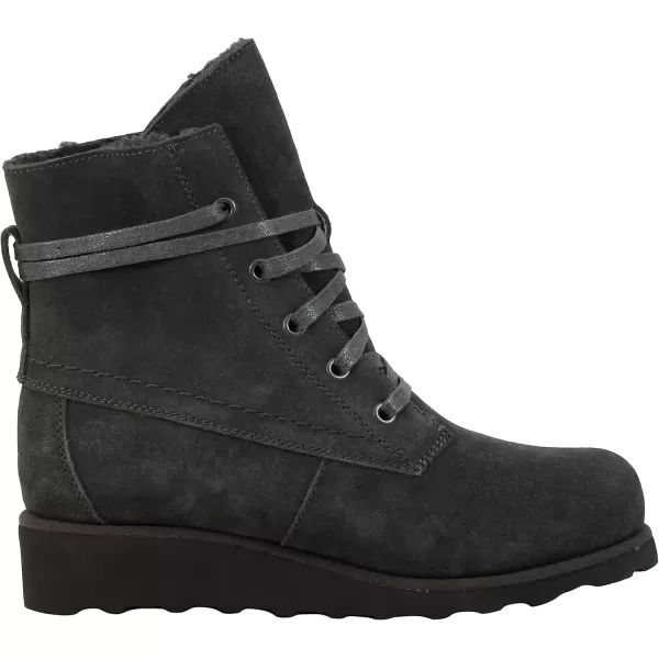 imageBEARPAW Womens Krista Multiple Colors  Womens Boot Classic Suede  Womens Slip On Boot  Comfortable Winter BootGraphite