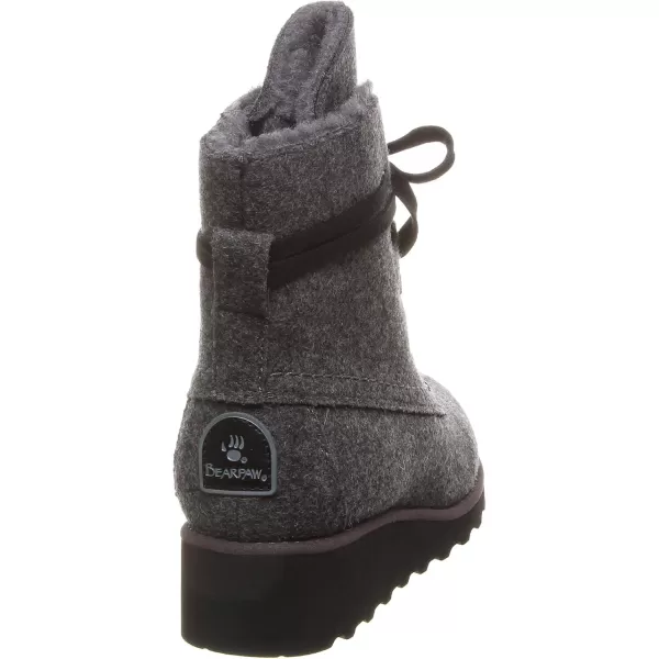 imageBEARPAW Womens Krista Multiple Colors  Womens Boot Classic Suede  Womens Slip On Boot  Comfortable Winter BootGray Ii