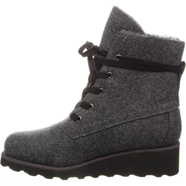 imageBEARPAW Womens Krista Multiple Colors  Womens Boot Classic Suede  Womens Slip On Boot  Comfortable Winter BootGray Ii