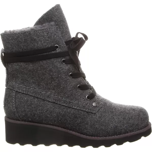 imageBEARPAW Womens Krista Multiple Colors  Womens Boot Classic Suede  Womens Slip On Boot  Comfortable Winter BootGray Ii