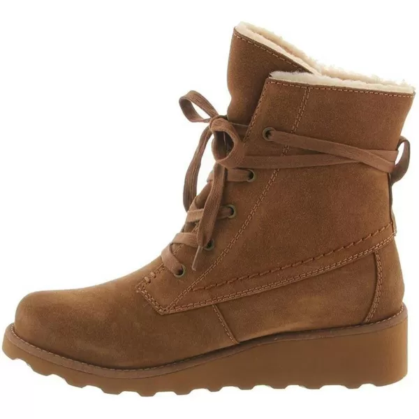 imageBEARPAW Womens Krista Multiple Colors  Womens Boot Classic Suede  Womens Slip On Boot  Comfortable Winter BootHickory Ii