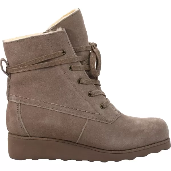 imageBEARPAW Womens Krista Multiple Colors  Womens Boot Classic Suede  Womens Slip On Boot  Comfortable Winter BootTaupe