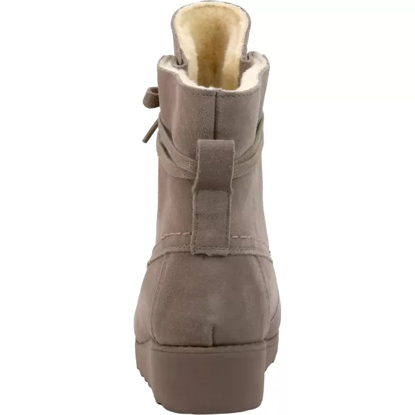 imageBEARPAW Womens Krista Multiple Colors  Womens Boot Classic Suede  Womens Slip On Boot  Comfortable Winter BootTaupe