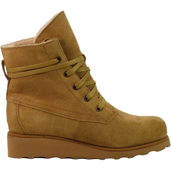 imageBEARPAW Womens Krista Multiple Colors  Womens Boot Classic Suede  Womens Slip On Boot  Comfortable Winter BootWheat