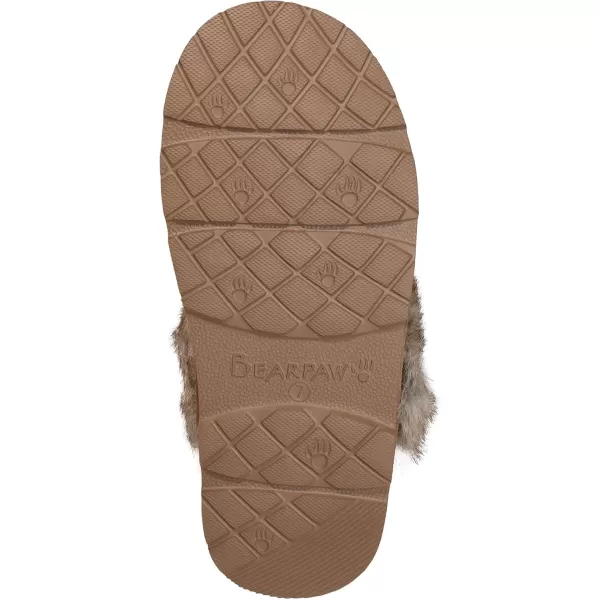 imageBEARPAW Womens Loki Style Quilted Slippers  3053W Jordyn  Cozy IndoorOutdoor House ShoeHickory