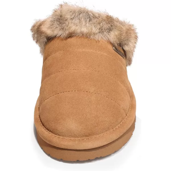 imageBEARPAW Womens Loki Style Quilted Slippers  3053W Jordyn  Cozy IndoorOutdoor House ShoeHickory