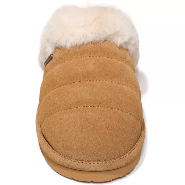 imageBEARPAW Womens Loki Style Quilted Slippers  3053W Jordyn  Cozy IndoorOutdoor House ShoeIced Coffee