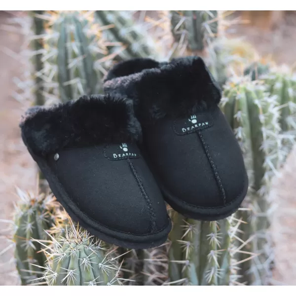 imageBEARPAW Womens Loki Vegan Multiple Colors  Womens Slippers  Womens Shoes  Comfortable ampamp LightWeightBlack Ii