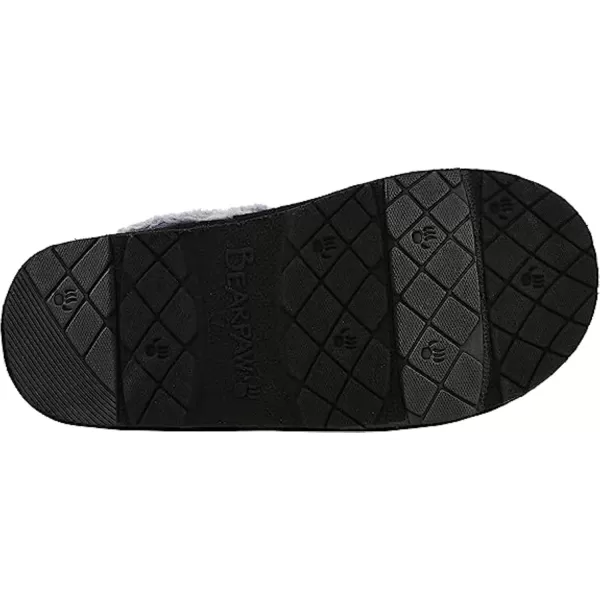 imageBEARPAW Womens Loki Vegan Multiple Colors  Womens Slippers  Womens Shoes  Comfortable ampamp LightWeightBlackGrey