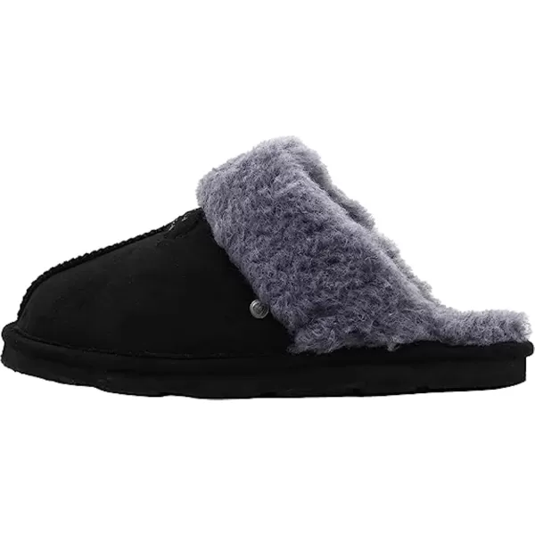 imageBEARPAW Womens Loki Vegan Multiple Colors  Womens Slippers  Womens Shoes  Comfortable ampamp LightWeightBlackGrey