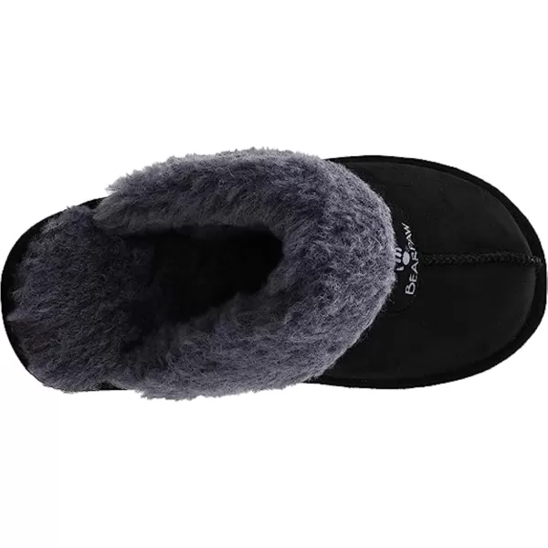 imageBEARPAW Womens Loki Vegan Multiple Colors  Womens Slippers  Womens Shoes  Comfortable ampamp LightWeightBlackGrey