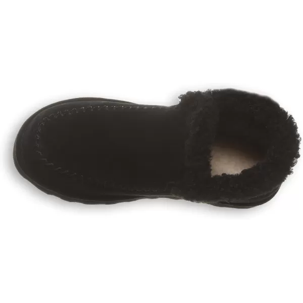 imageBEARPAW Womens Maeve Platform Lo  Womens Boot Classic Suede  Womens Slip On Boot  Comfortable Winter BootBlack Ii
