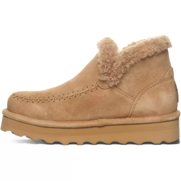 imageBEARPAW Womens Maeve Platform Lo  Womens Boot Classic Suede  Womens Slip On Boot  Comfortable Winter BootIced Coffee Solid