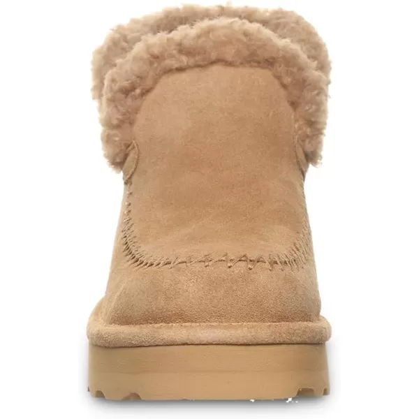 imageBEARPAW Womens Maeve Platform Lo  Womens Boot Classic Suede  Womens Slip On Boot  Comfortable Winter BootIced Coffee Solid