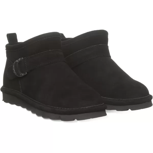 imageBEARPAW Womens Petite Boot Multiple Colors  Womens Ankle Boot  Womens Slip On Boot  Comfortable Winter BootBlack Ii