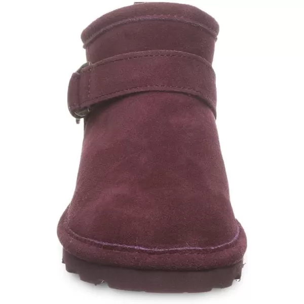 imageBEARPAW Womens Petite Boot Multiple Colors  Womens Ankle Boot  Womens Slip On Boot  Comfortable Winter BootEggplant