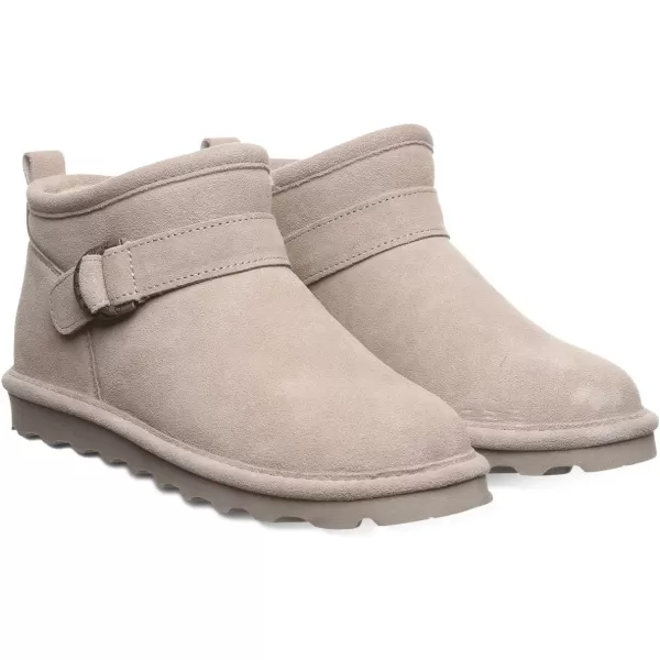 imageBEARPAW Womens Petite Boot Multiple Colors  Womens Ankle Boot  Womens Slip On Boot  Comfortable Winter BootMushroom